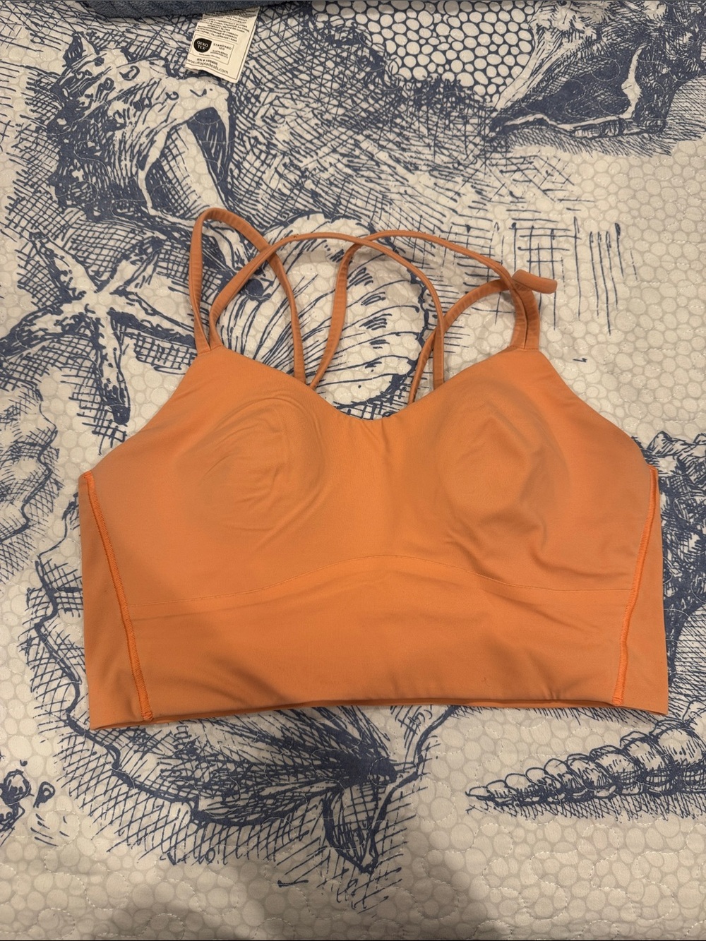 lululemon athletica Like a Cloud Longline Strappy Seamless Sports Bra